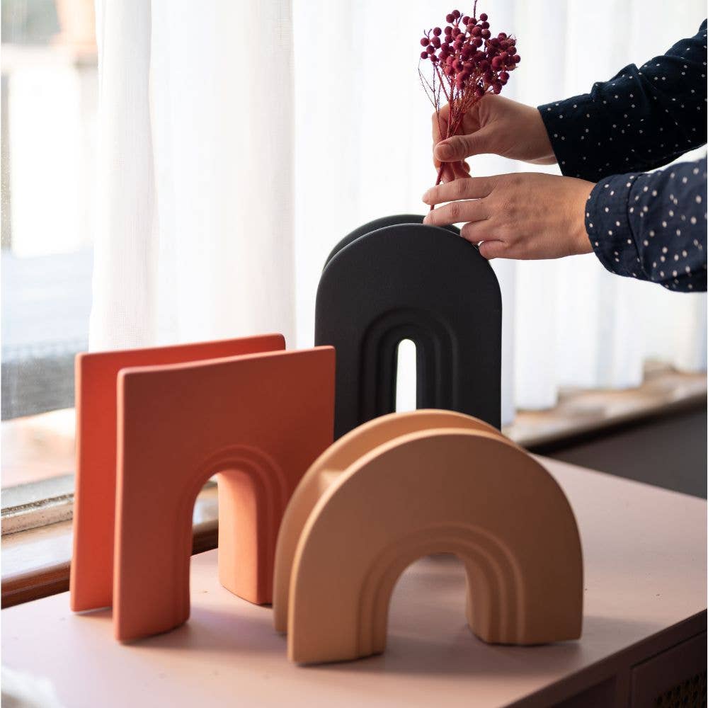 Yogiris - Wholesale Vase - Handmade Indoor Terracotta Vase - Nordic Design Dodeca3