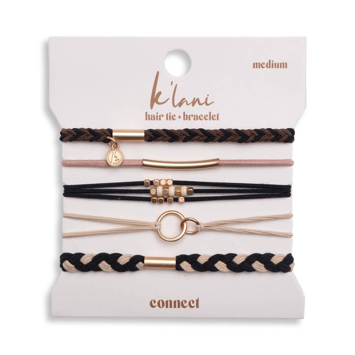 Connect Hair Tie Bracelets for wholesale by K'lani hair tie bracelets