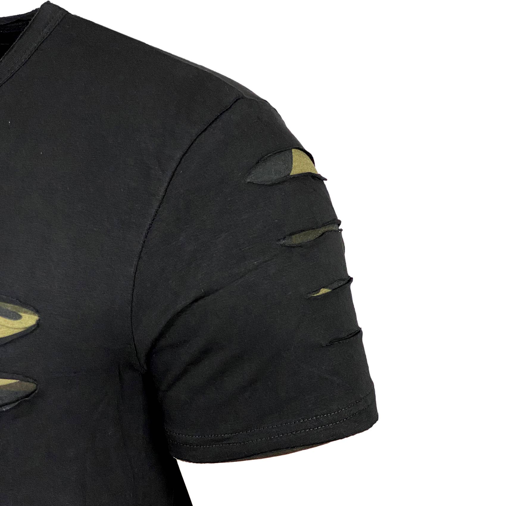 SUBLIMINAL MODE – wholesale T-shirt – men's – Washed Cotton Short Sleeve T shirt - BX0537