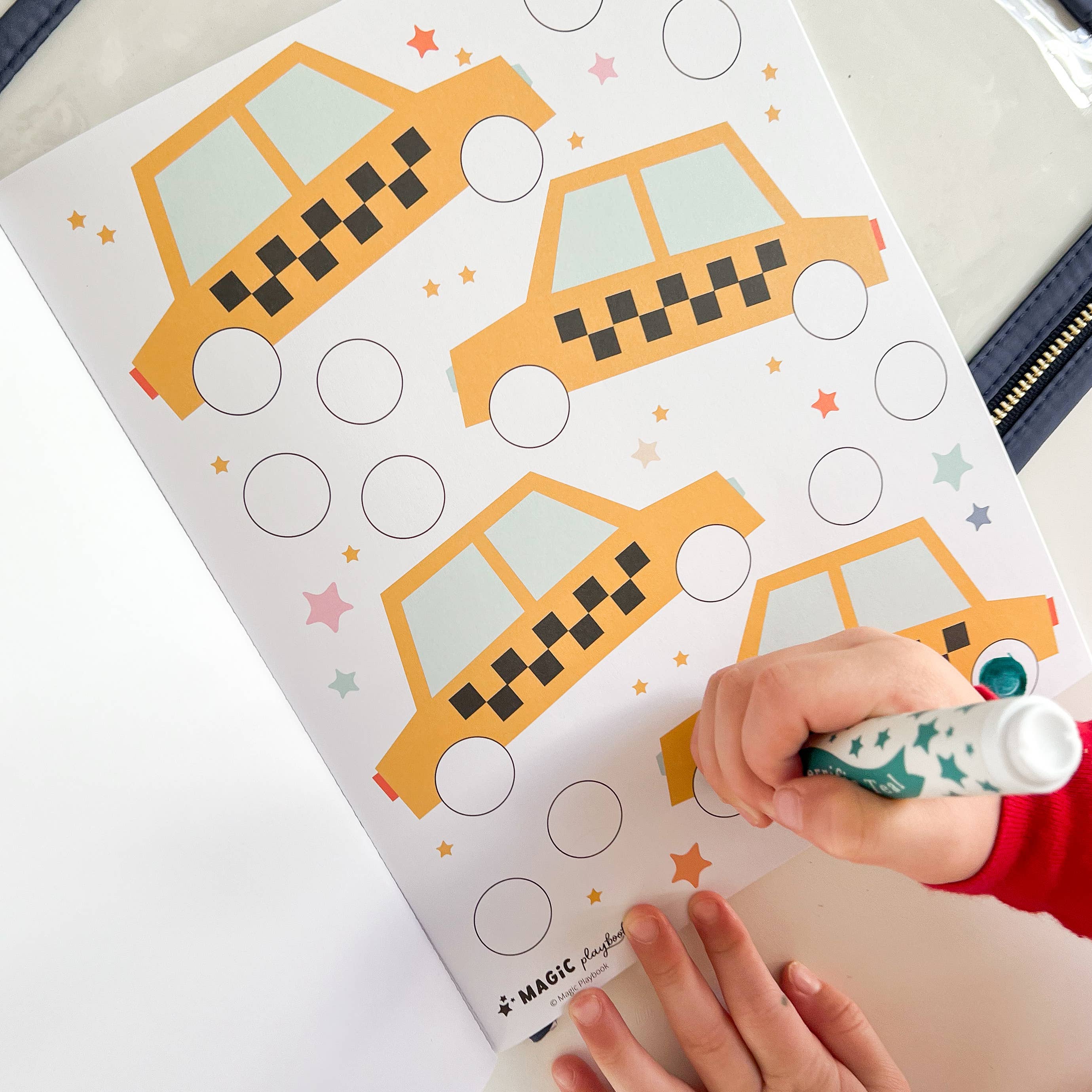 MagicPlaybook - Vendita all'ingrosso Set da disegno - Bambini e neonati - Kit di attività per bambini in movimento – Senza schermo3