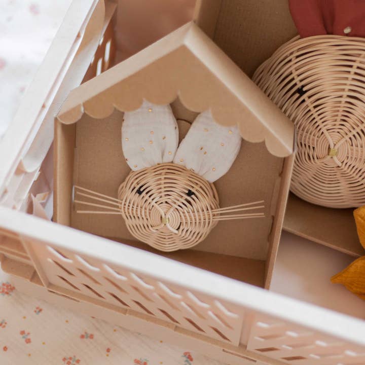 ateliersolelh - Wholesale Wall Accent - Pink clay rabbit trophy2