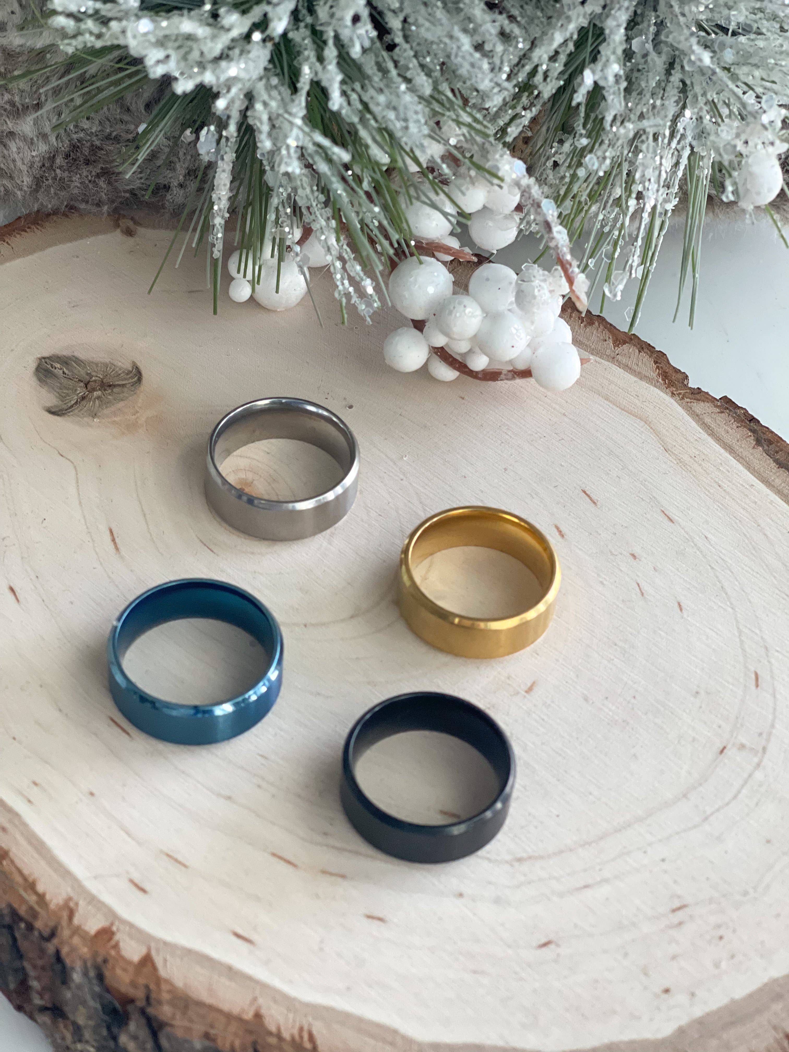 Harris Girls & Co. - Vente Anneau/bague à empiler - Bague pour homme « Black »2