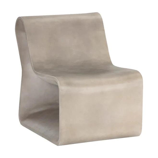 LOOMLAN - Wholesale Chair - Odyssey Concrete Outdoor Lounge Chair0