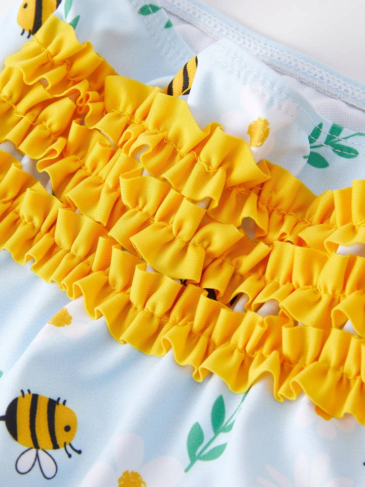Rylee Faith Designs - Wholesale Two Piece Swimsuit - Kids - "Bee" Girls' Boutique Swimsuit
