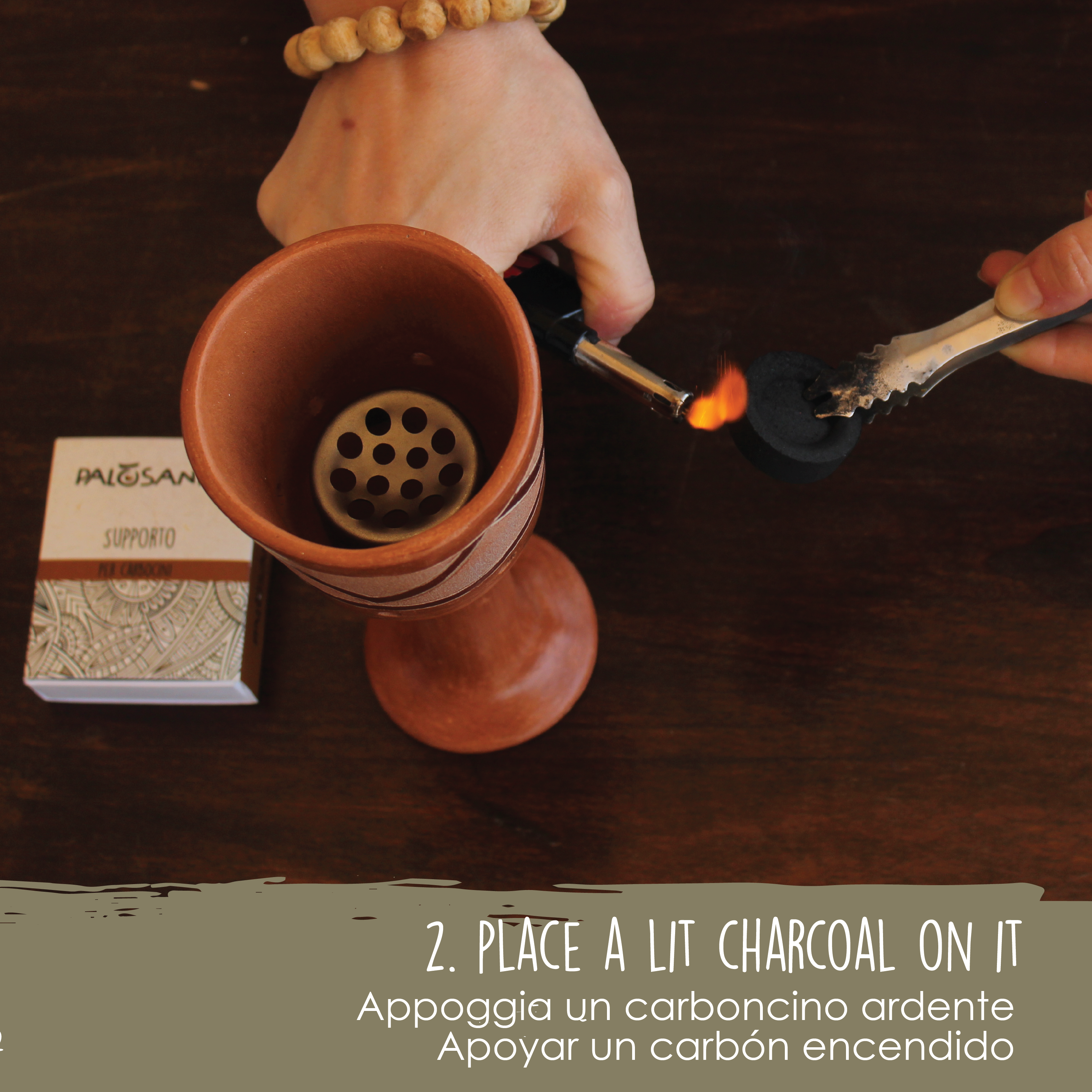 Herborea srl - Wholesale Incense Holder - Steel Holder for Charcoals and Cones for Incense Burners4