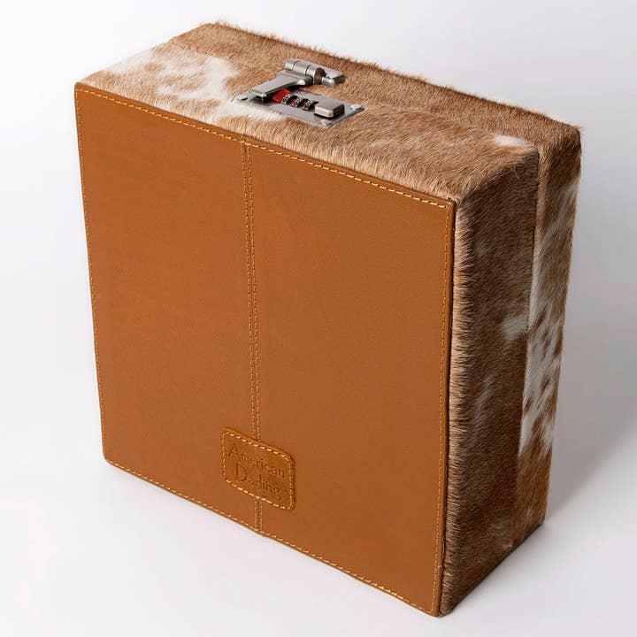 LS Western - Wholesale Jewelry Box/Organizer - ADBGA325 Jewelry Case Genuine Western Leather Women Bag