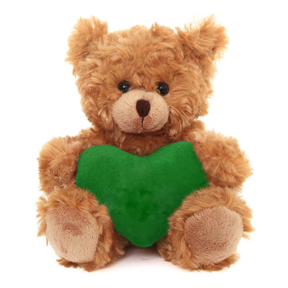Plushland – Großhandel Kuschel-/Plüschtier – Kind & Baby – 15 cm großer Bär mit Herz | Individueller Herz-Valentinstags-Teddybär2