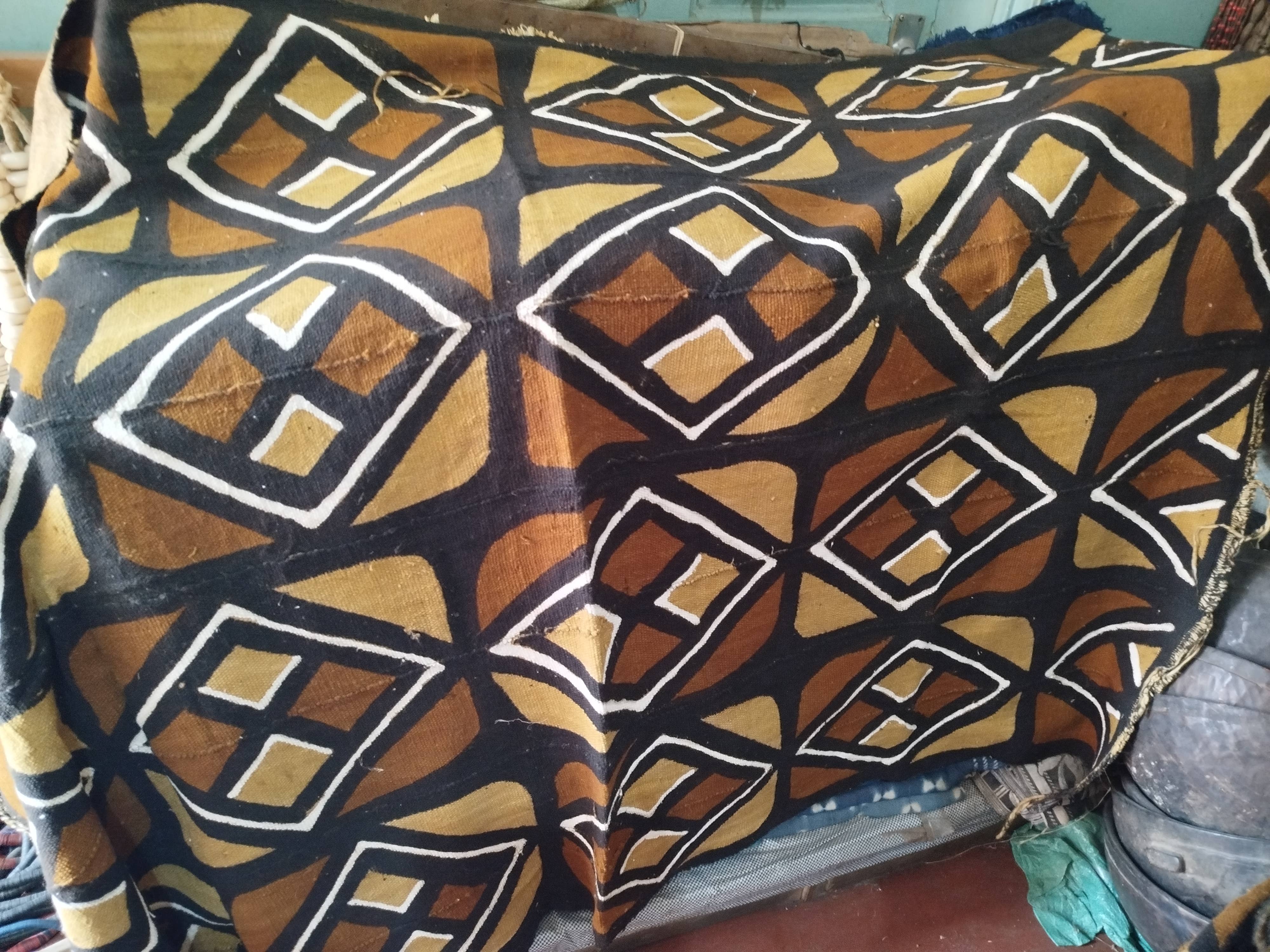 African Craft Collection - Wholesale Throw blanket - African Mudcloth Throws 1