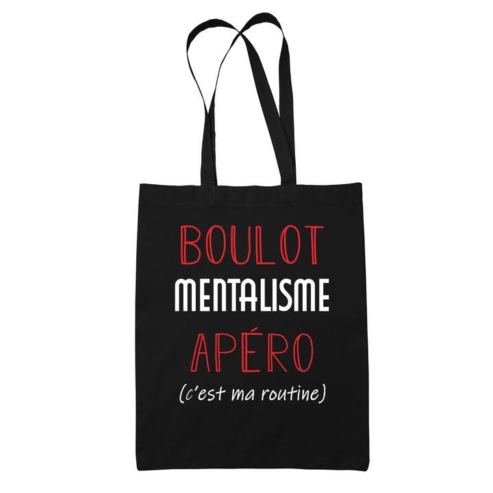 Mentalism It's my routine tote bag for wholesale by Planetee