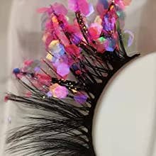 SugarQuoteMeNot LLC - Wholesale False/Fake Eyelashes - Glam Glow-in-the-Dark & Luminous Glitter Glam Eyelashes26