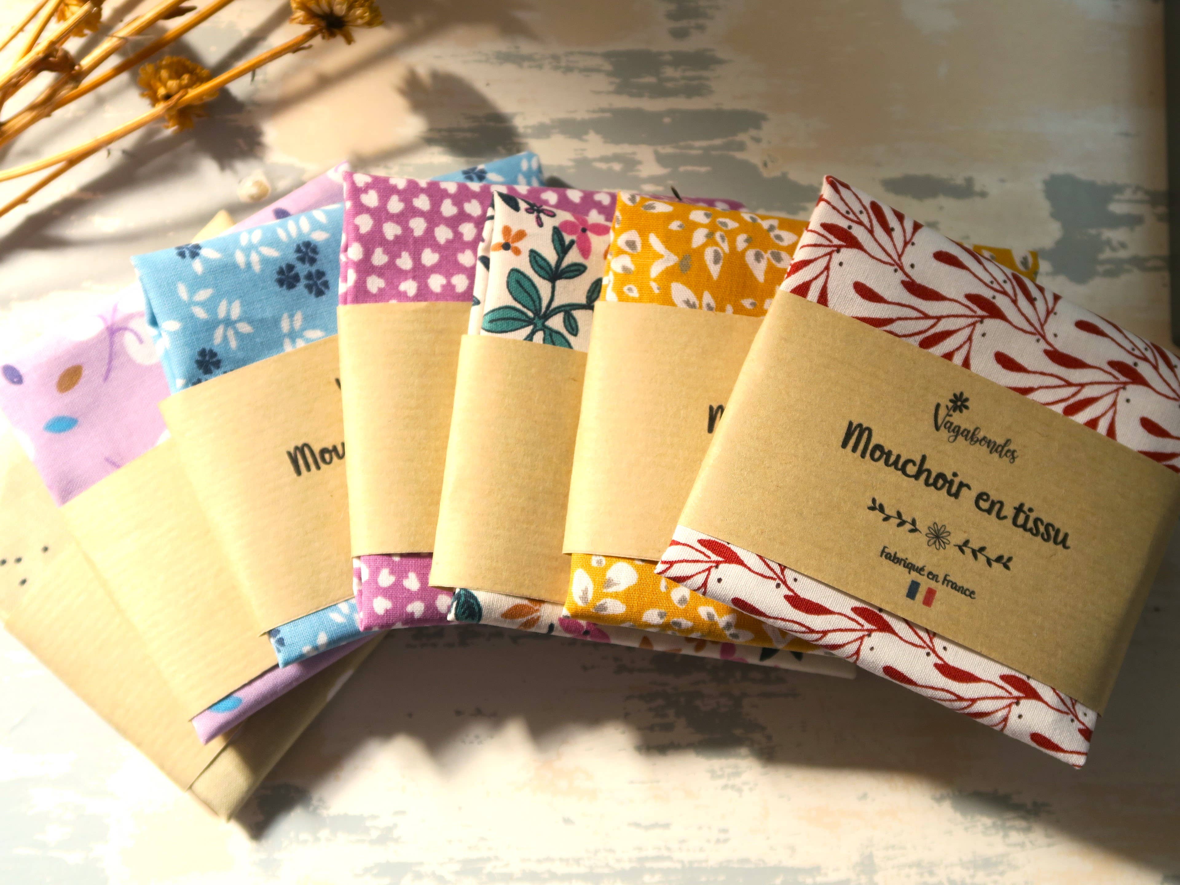 Vagabondes - Wholesale Handkerchief - Women's - Washable and reusable fabric handkerchief2