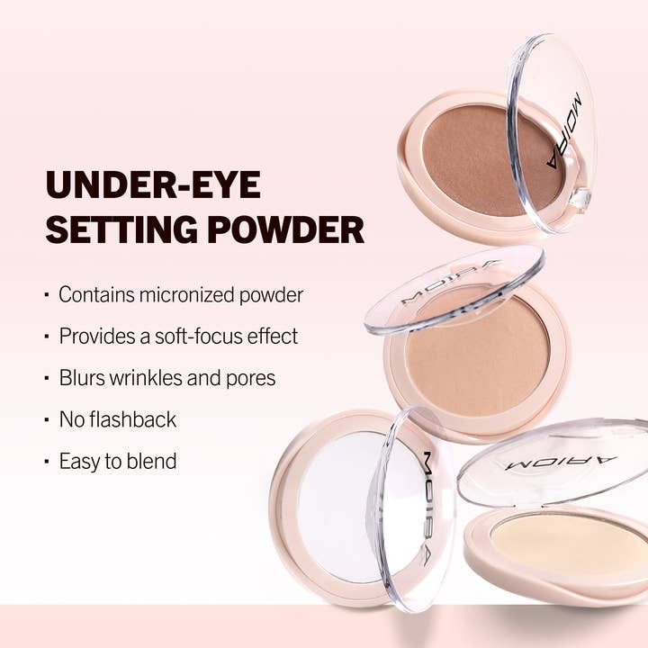 Moira Cosmetics - Wholesale Makeup Setting Spray/Powder - Under-Eye Setting Powder (200, Banana)