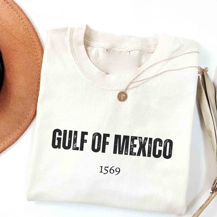 NVC Ecommerce LLC – wholesale Sweatshirt med tryck - Dam – Gulf of Mexico-tröja, American Gulf of Mexico-T-shirt