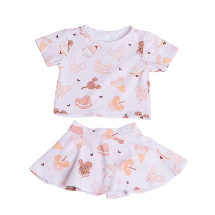 Ensemble jupe et t-shirt, collations pour la vente par Beba and Buba