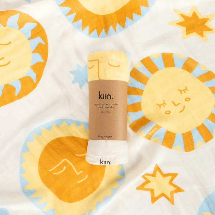 Organic Muslin Swaddle - Sunny Day (Limited Edition) and other Purchase Wholesale chappy. Free Returns & Net 60 Terms on Faire trending on Faire.