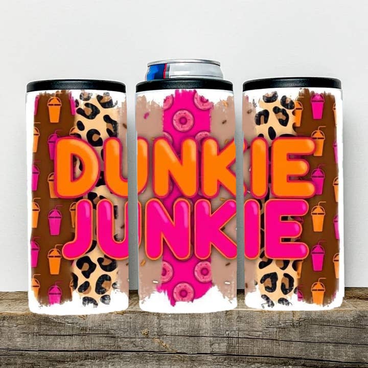 BreakOut Outfitters - Wholesale Insulated Mug/Tumbler - Dunkie Junkie Tumbler 20 oz., Dunkin’ Donuts junkie, coffee lover1