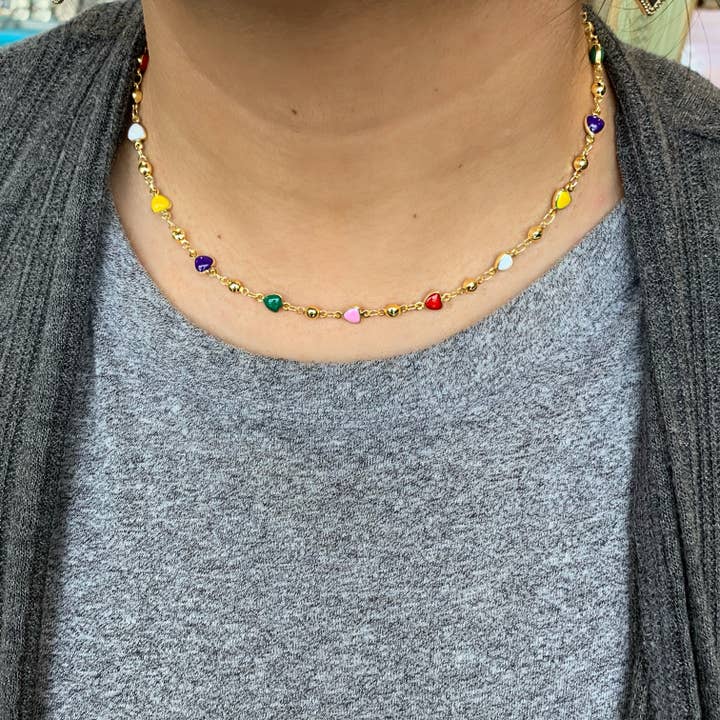 Love and Honor Jesus LLC - Wholesale Jewelry Set - Lots of Love Necklace and Bracelet
