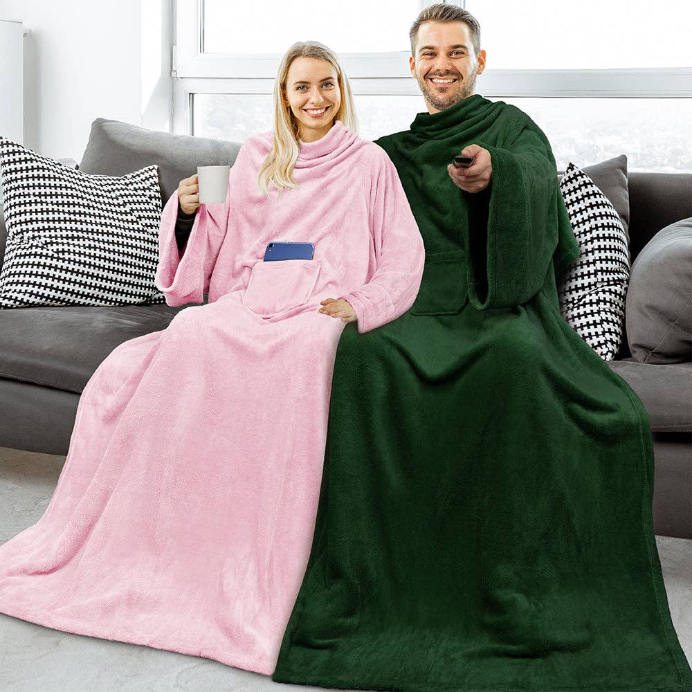 Pavilia - Vendita all'ingrosso Plaid - Coperta con maniche - Tasca applicata80