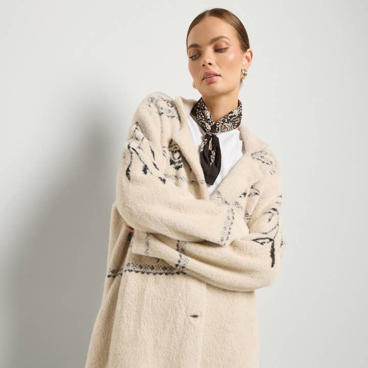 Luxe Coatigan for wholesale by Seventy Eight and Sunny (SEAS)