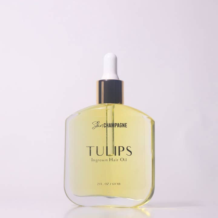 Skin Champagne – wholesale Bath/body oil – Tulips Ingrown Hair Oil