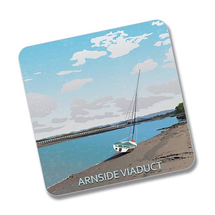 Arnside Viaduct Kühlschrankmagnet für den Großhandel von Perkins & Morley