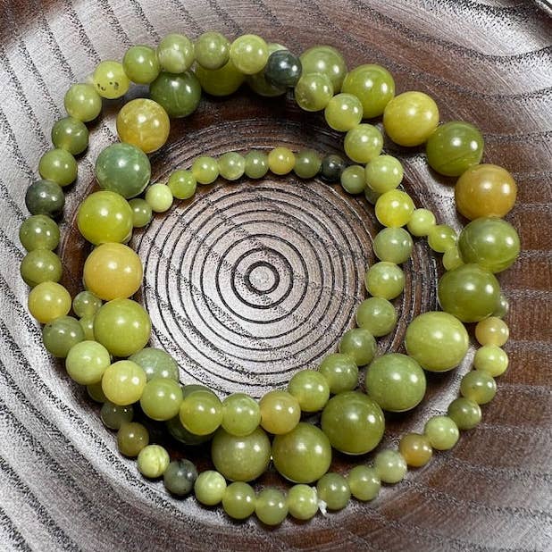 Serpentine Beaded Bracelet Wrist Mala 8mm - Average Wrist for wholesale by Namu Baru Inc.