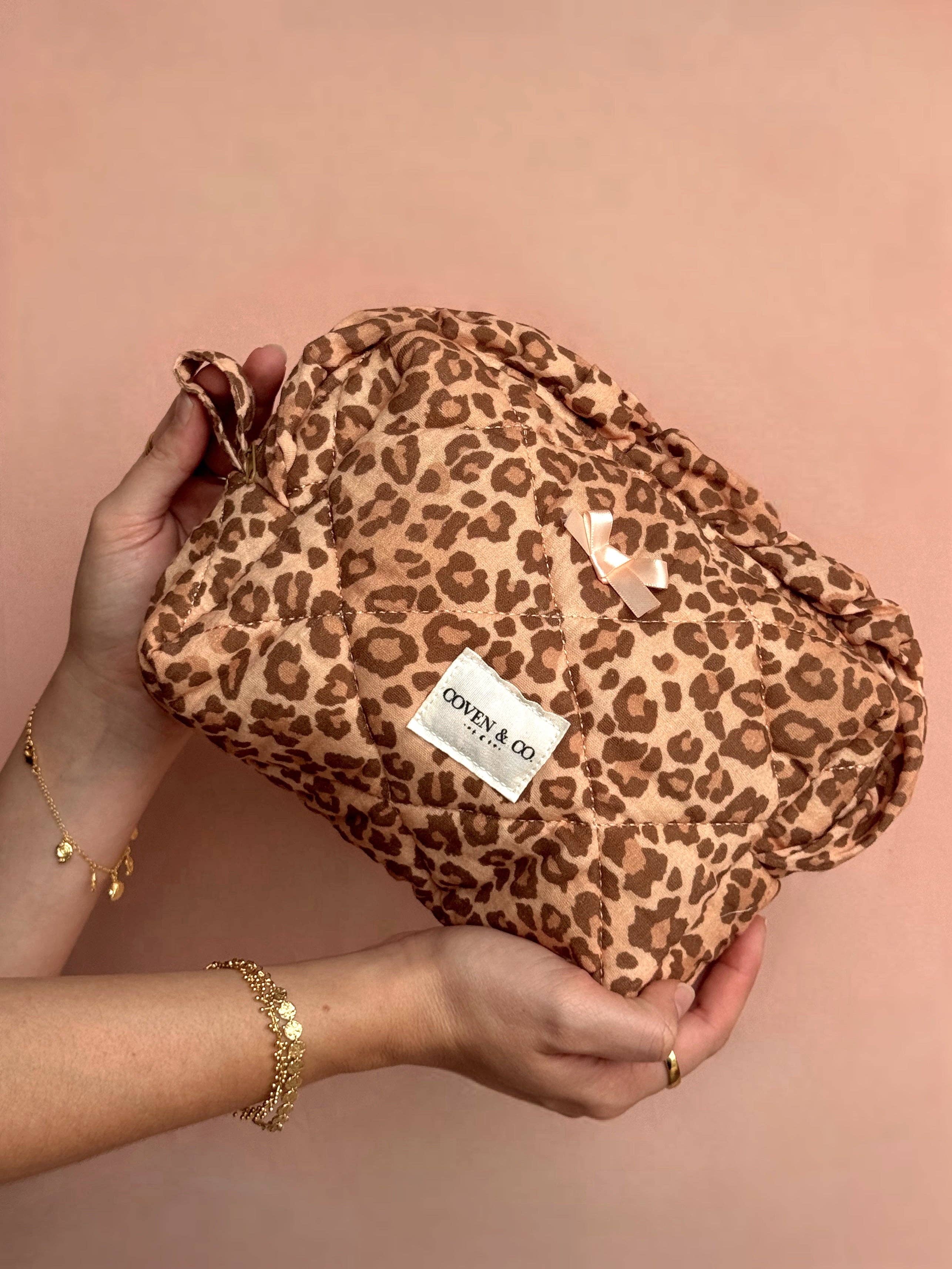 Coven and Co - Wholesale Makeup/Cosmetic Bag - Savanna Makeup Bag2