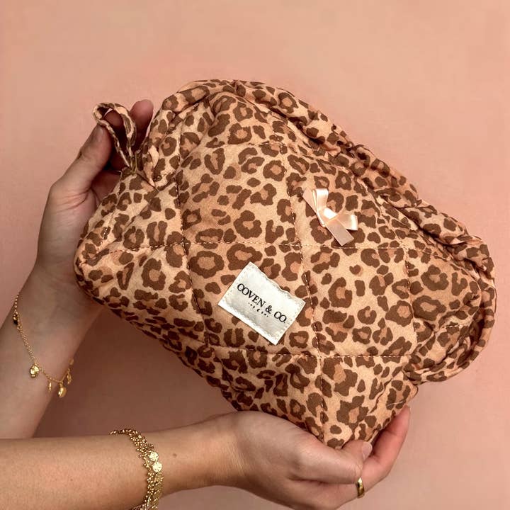 Coven and Co - Wholesale Makeup/Cosmetic Bag - Savanna Makeup Bag2