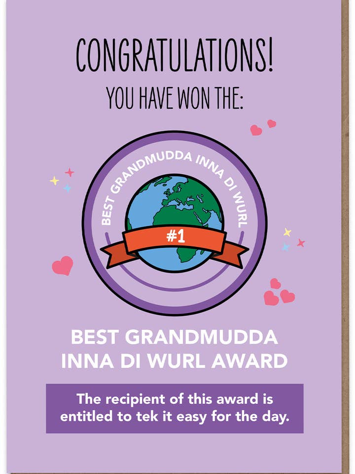 Miglior premio Grandmudda Inna Di Wurl per la vendita all'ingrosso da parte di Hood Greetings