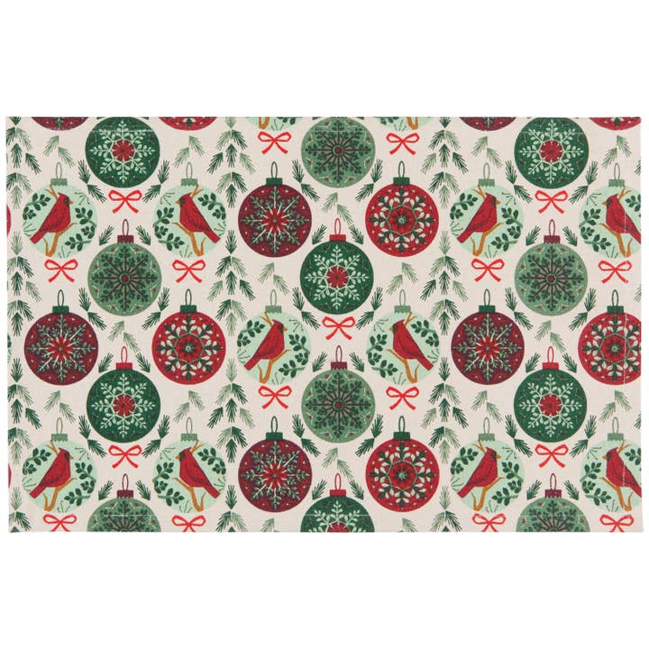 Danica Outlet Store – wholesale Placemat – Good Tidings Christmas Printed Placemat