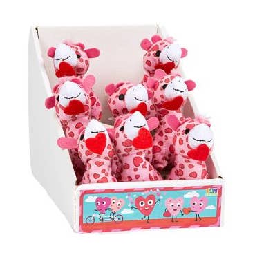 PDQ Valentine Plysch Giraff för wholesale av Fun Express