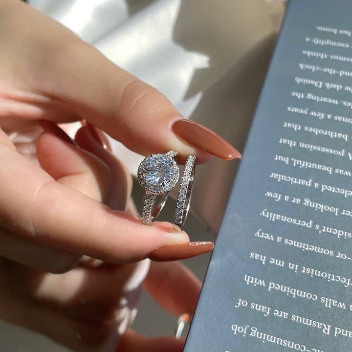 Aurora Ring Set for wholesale by Glazd Jewels