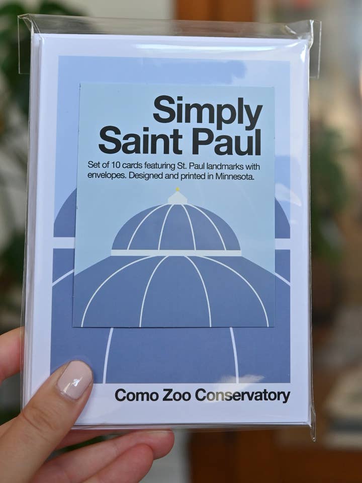 Conjunto de cartas Simply Saint Paul 10 com envelopes correspondentes por atacado de Little Dipper Art