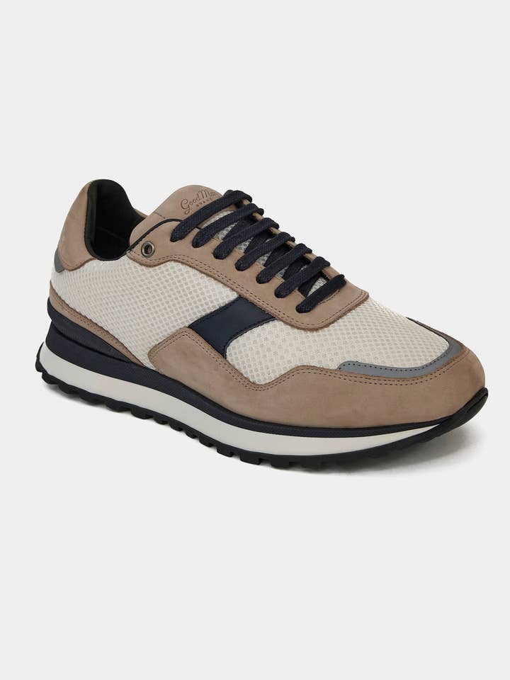 The Good Man Brand - Wholesale Sneakers - Heren - Aspire Sneaker | Verantwoord Mesh, Leer3