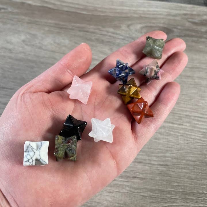Keystone Crystals - Wholesale Spiritual Stone/Crystal - Gemstone Merkaba Star Sacred Geometry Crystal – 1/2 Inch3