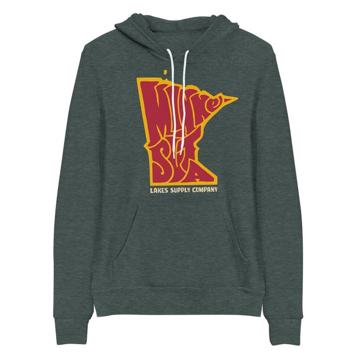 Lakes Supply Co. - Wholesale Hoodie - Unisex - Minnesota State Hoodie1