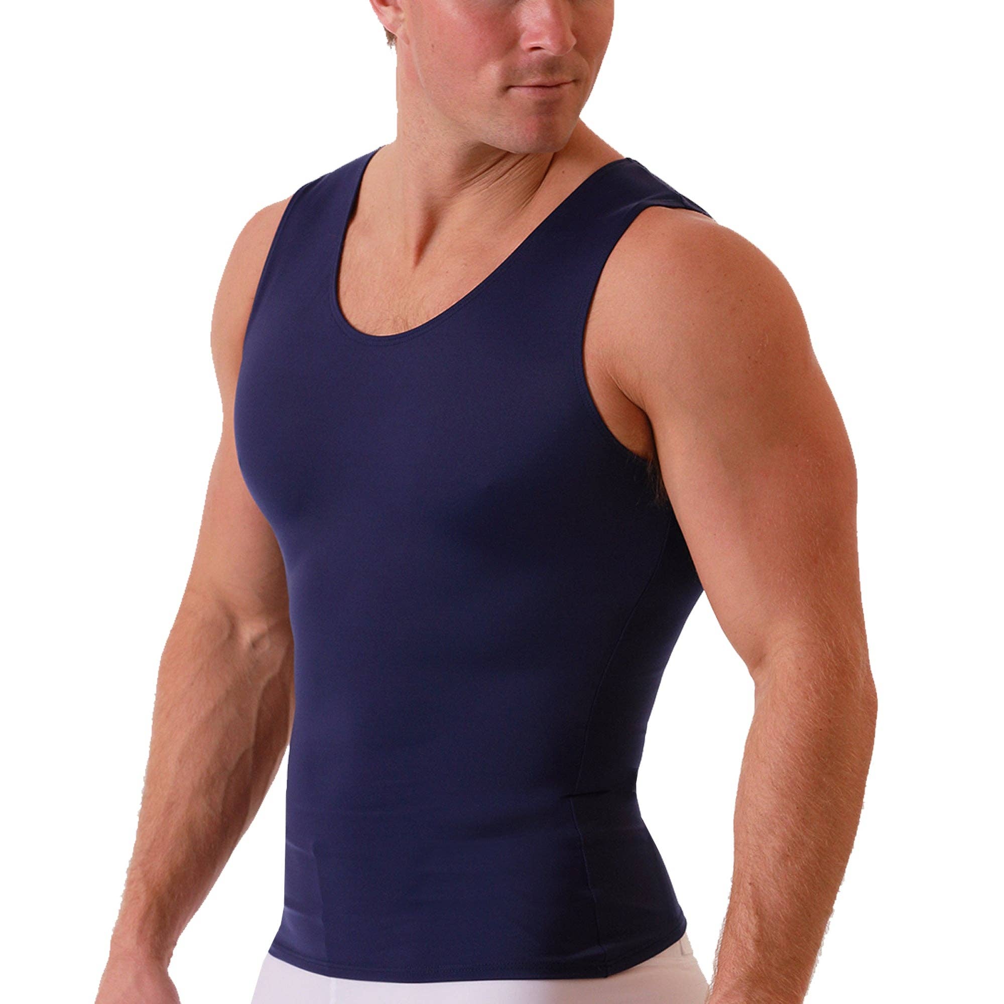 InstantFigure - Wholesale Shirt - Men's - Insta Slim Big & Tall Compression Muscle Tank MS0001BT21