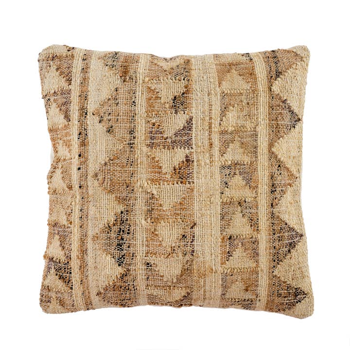Indaba Trading - Vente Coussin décoratif - Coussin tissé en kilim 24 x 24