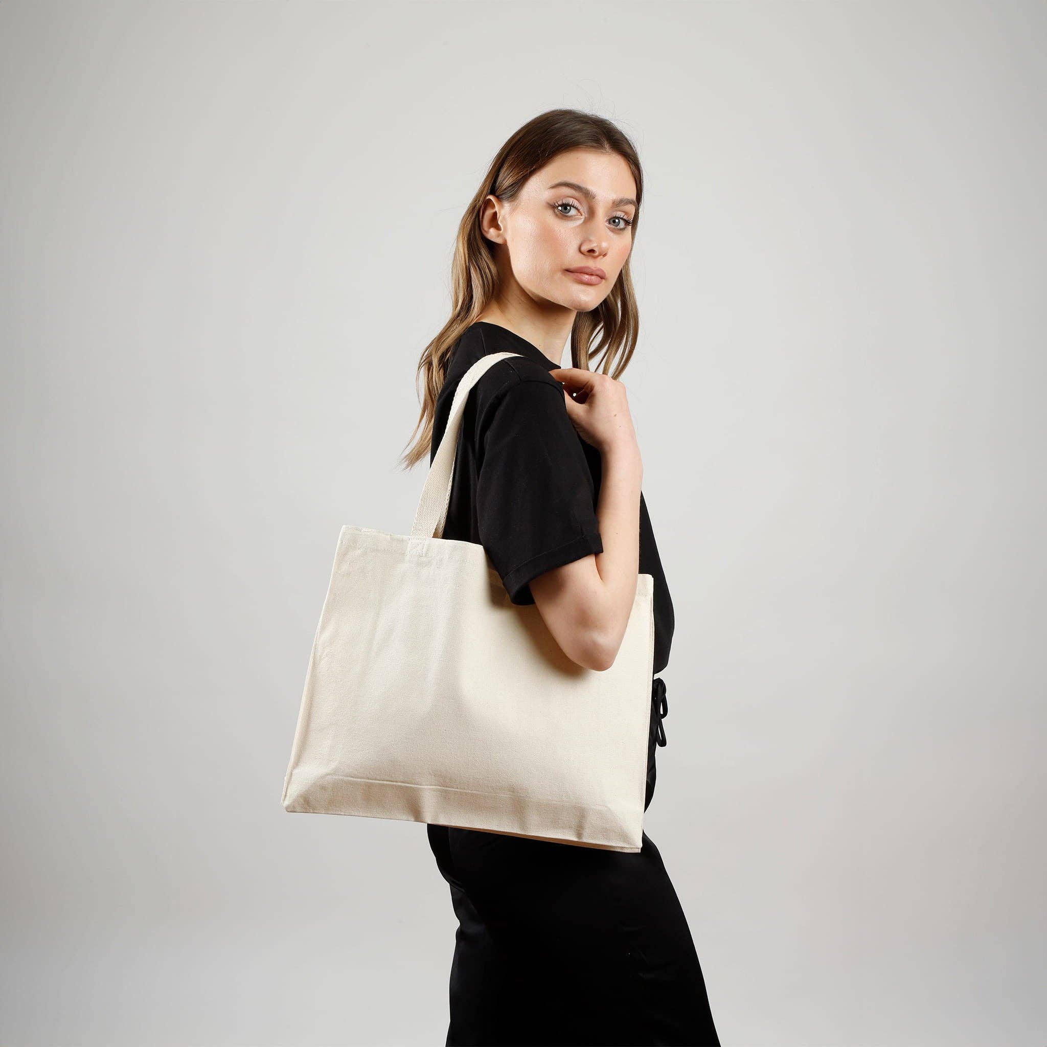 TBF - Wholesale Tote Bag - Unisex - TBF Horizontal Canvas Tote - TF2751
