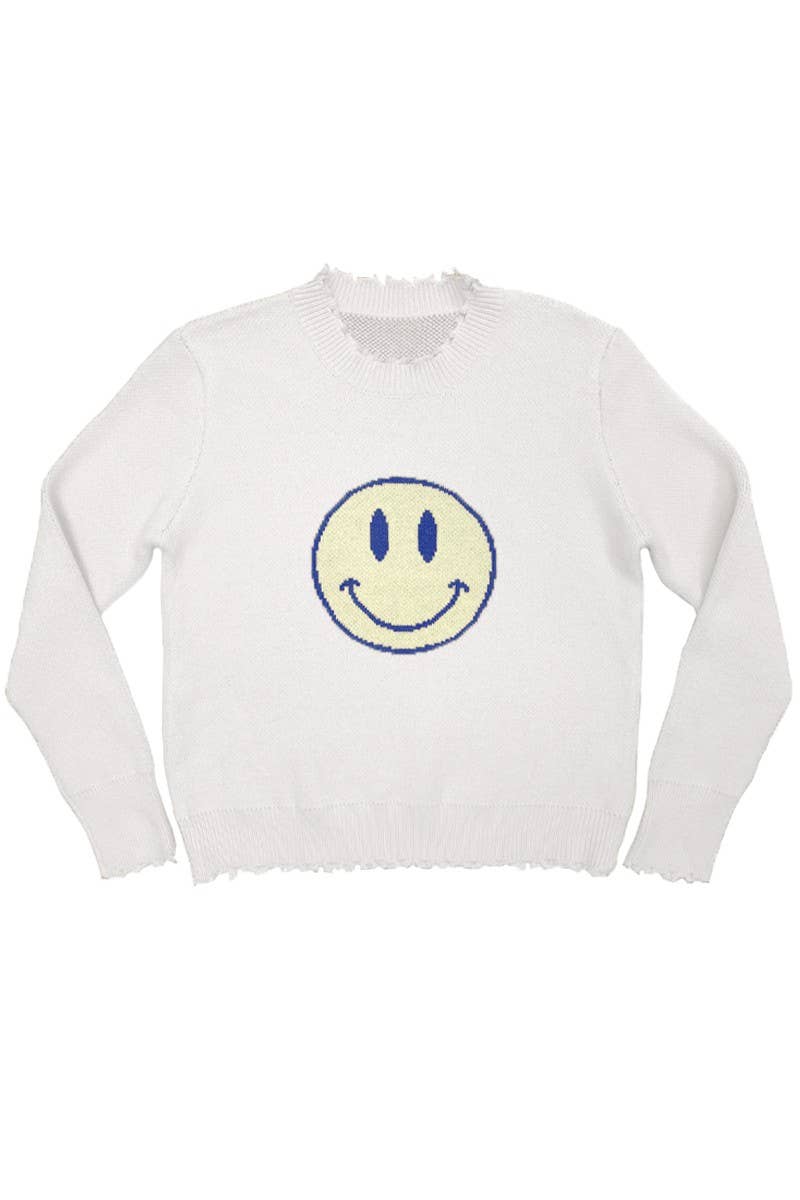 Miss Sparkling - Wholesale Knit Sweater - Women's - Smiley Sweater7