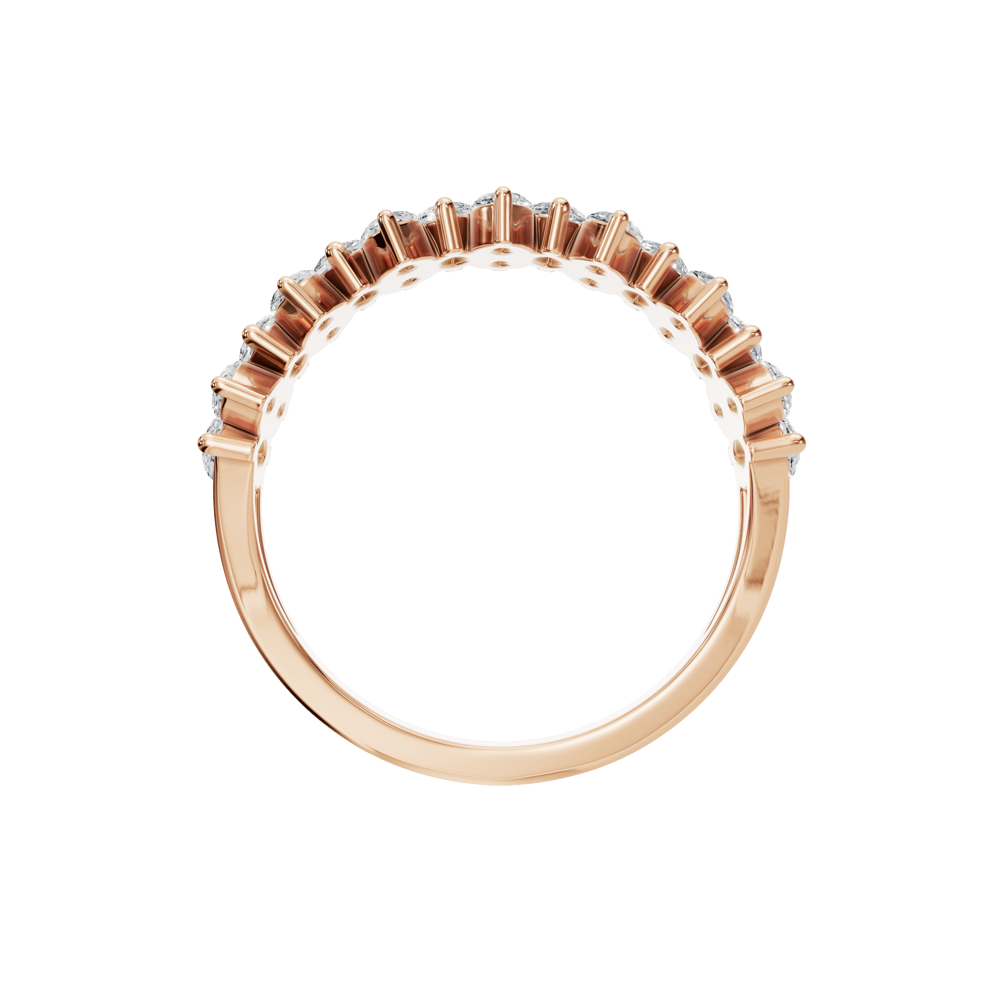 PureYou Jewelry – Engroshandel Vielsesring – 14k Guld Diamant Evighedsring, Diamant Vielsesring13