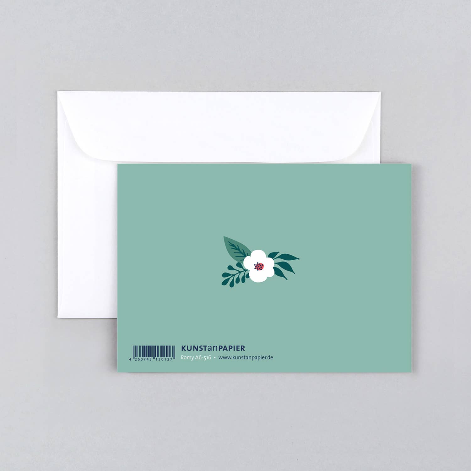 Kunst an Papier - Wholesale Congratulations Card - Greeting card flowers Romy1