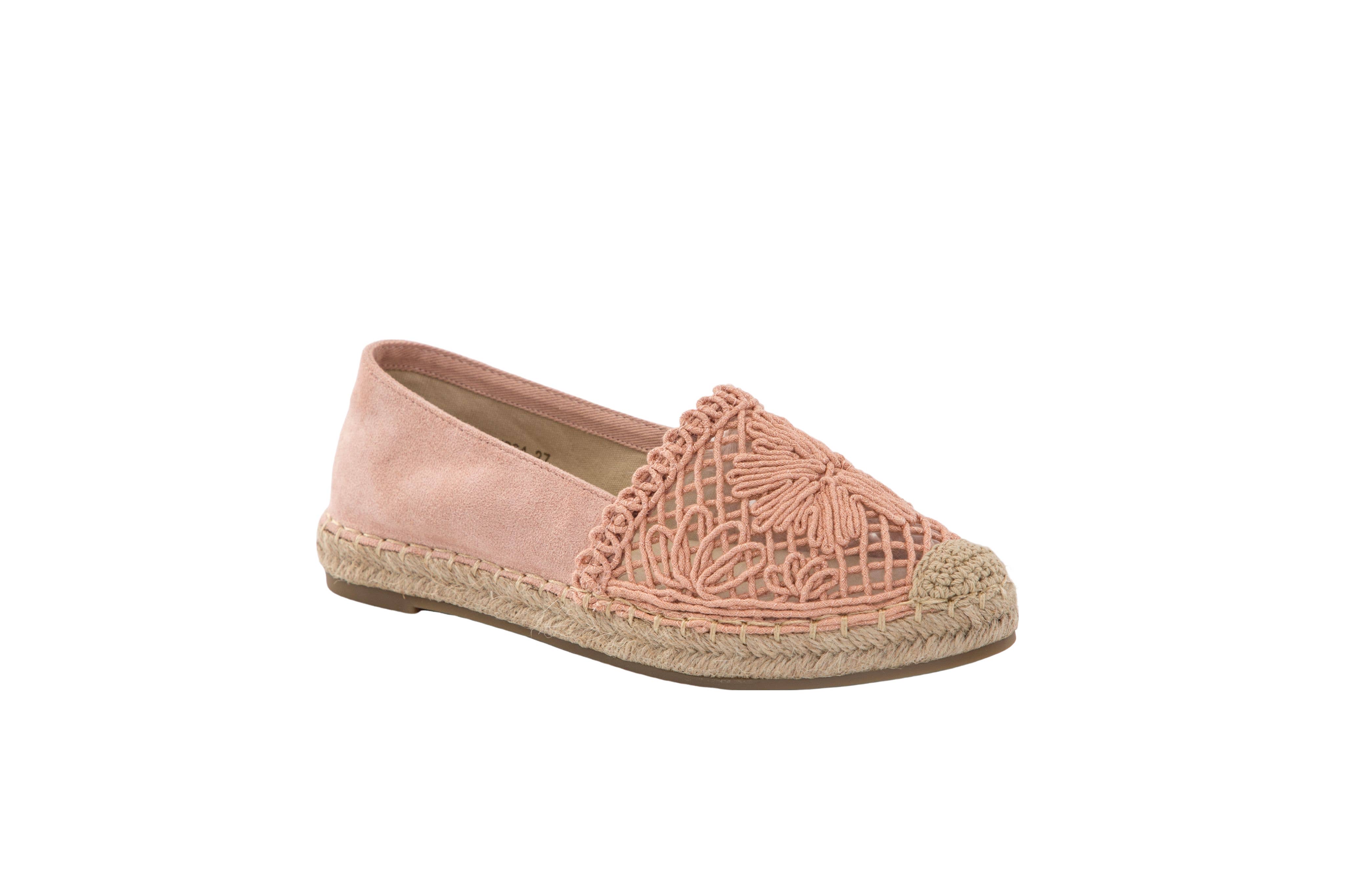 LADY GLORY - Wholesale Flats - Women's - Elegant Flat Espadrilles with Decorative Lace3