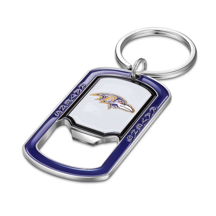 NFL Baltimore Ravens Bottle Opener Key Chain for wholesale by Simran International