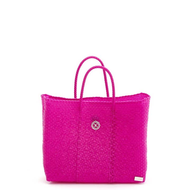 SMALL PINK TOTE BAG for wholesale by Lola's Bag by Georgina Herrera