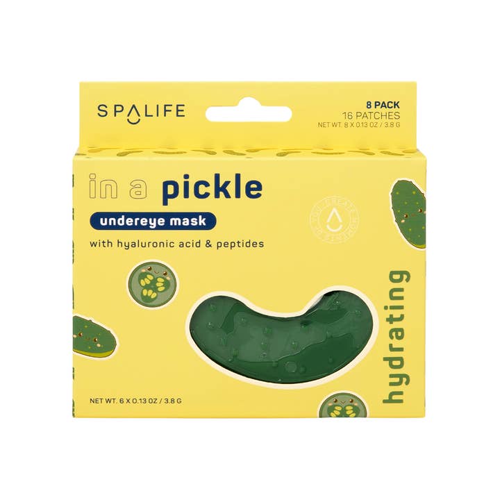In a Pickle Hydrating Undereye Masks - 8 Pairs for wholesale by My Spa Life