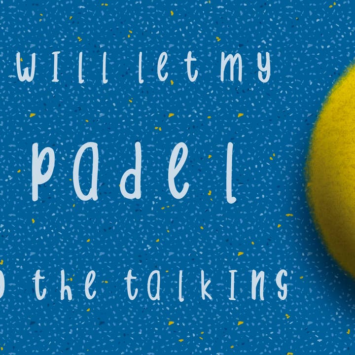 Sport Postcard Padel SP00149 for wholesale by Sportpostcards