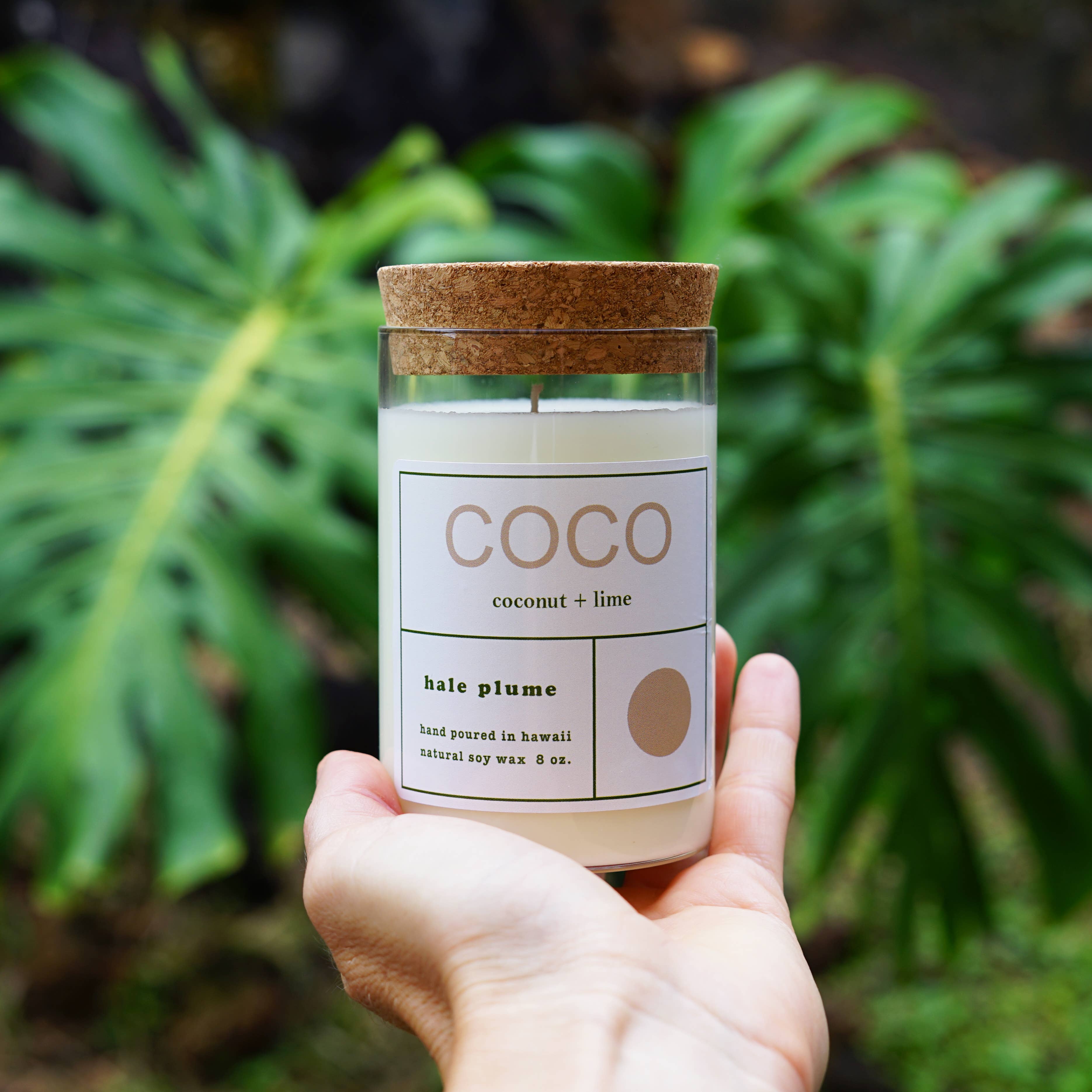 Hale Plume - Wholesale Jar/Filled Candle - COCO Candle1