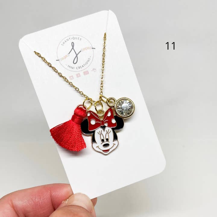 Shantiques Mini Creations - Wholesale Kids Necklace - Kids - 16" Chain Necklaces - Princess' and M Mouse7