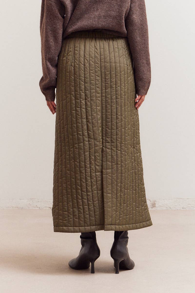 Grade & Gather - Vendita all'ingrosso Gonna - Donna - 50704 - GONNA TRAPUNTATA DI MEDIA LUNGHEZZA5